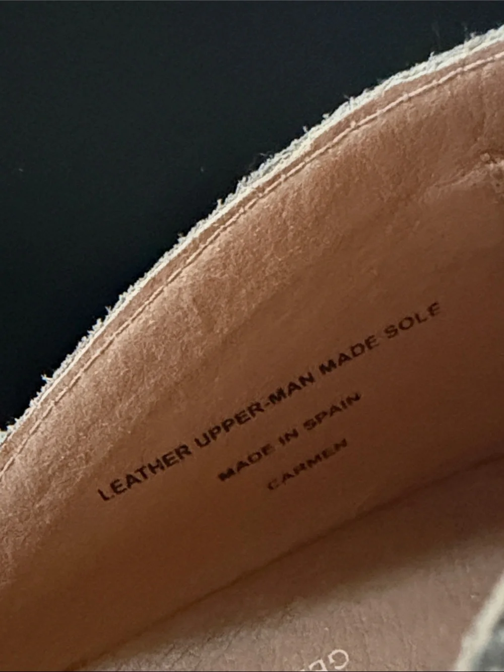 Verbenas Espadrilles Carmen Serraje Stone Sz. 39 NWOT